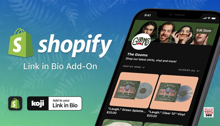 Creator Economy Platform Koji Announces Shopify Storefront App