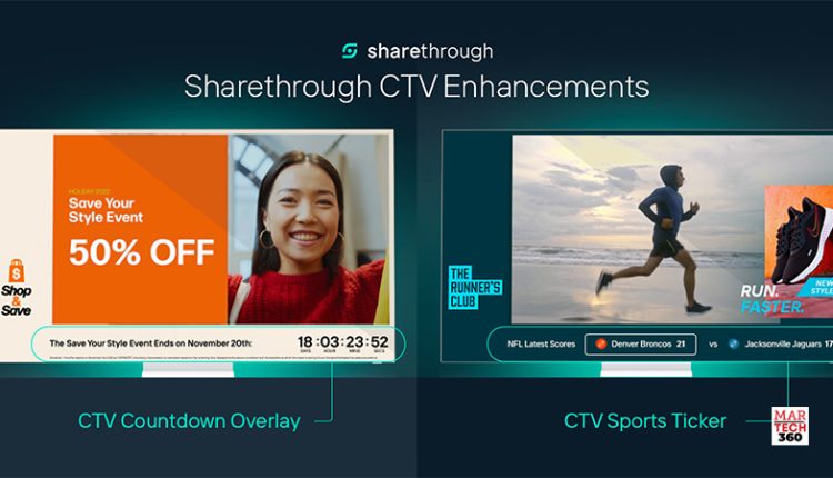 Sharethrough Launches CTV Ad Enhancements to Drive Viewer Attention and Performance