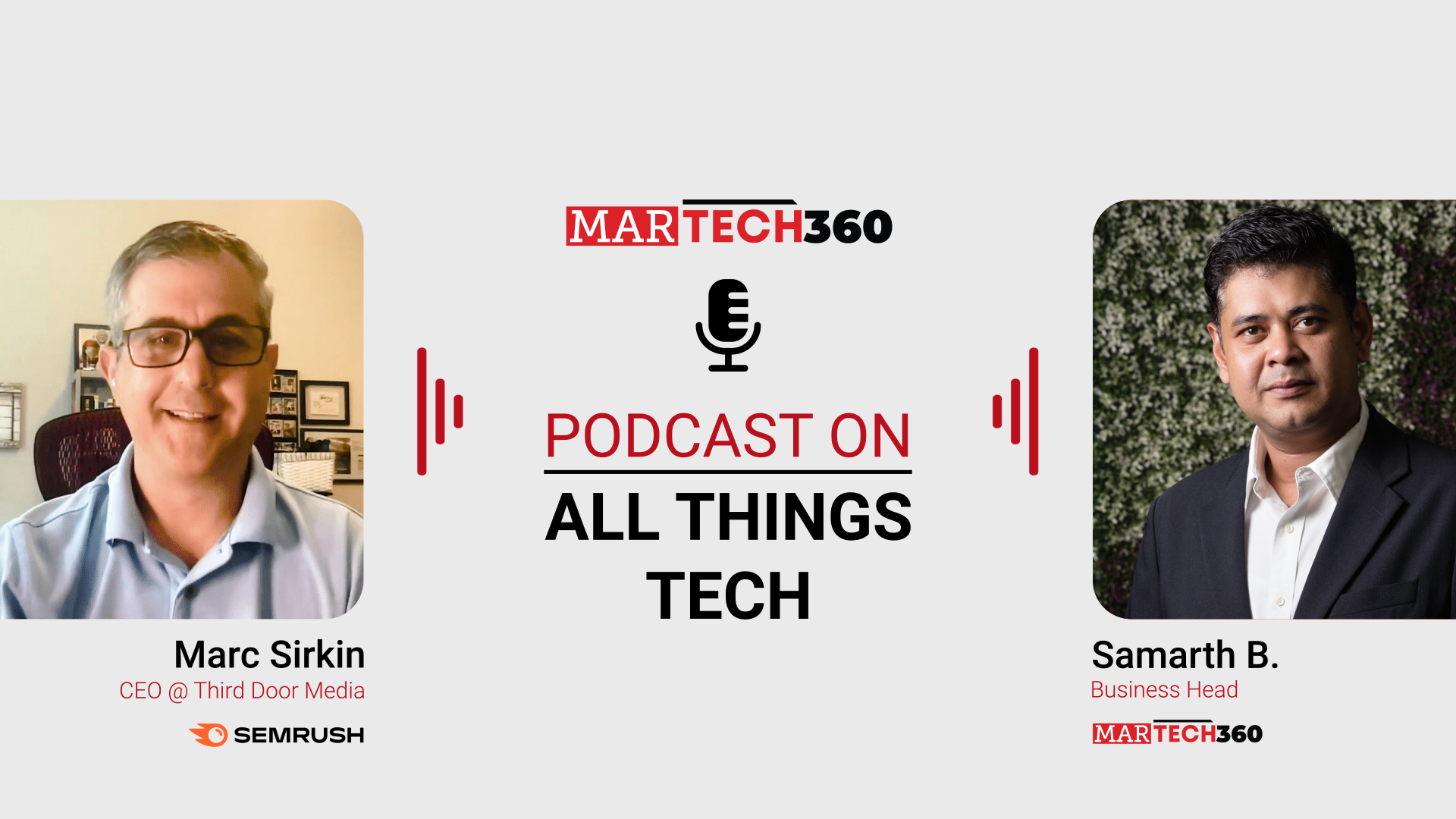 MarTech360 Podcast with Marc Sirkin, CEO of Third Door Media