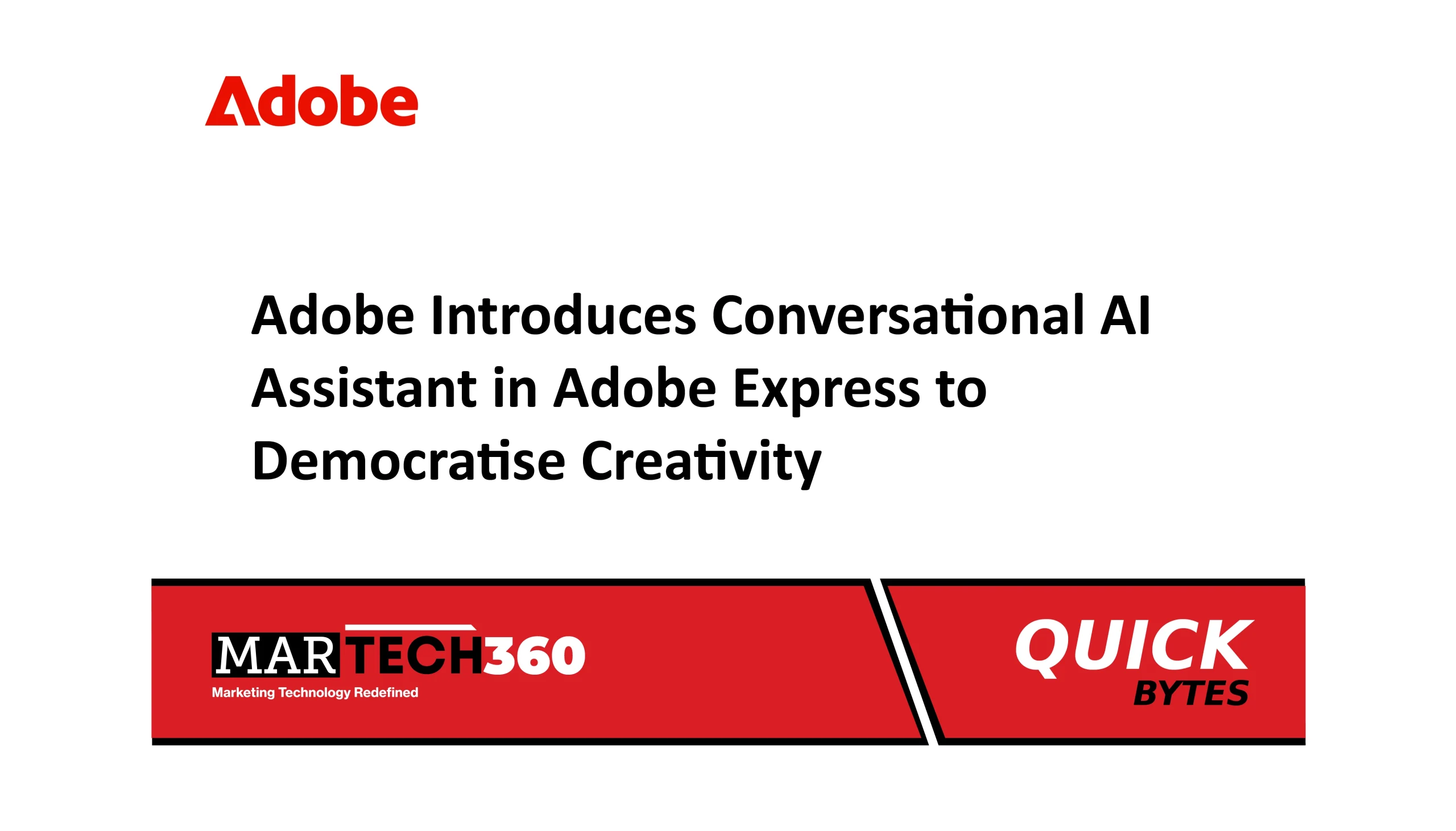 Adobe Introduces Conversational AI Assistant in Adobe Express to Democratise Creativity