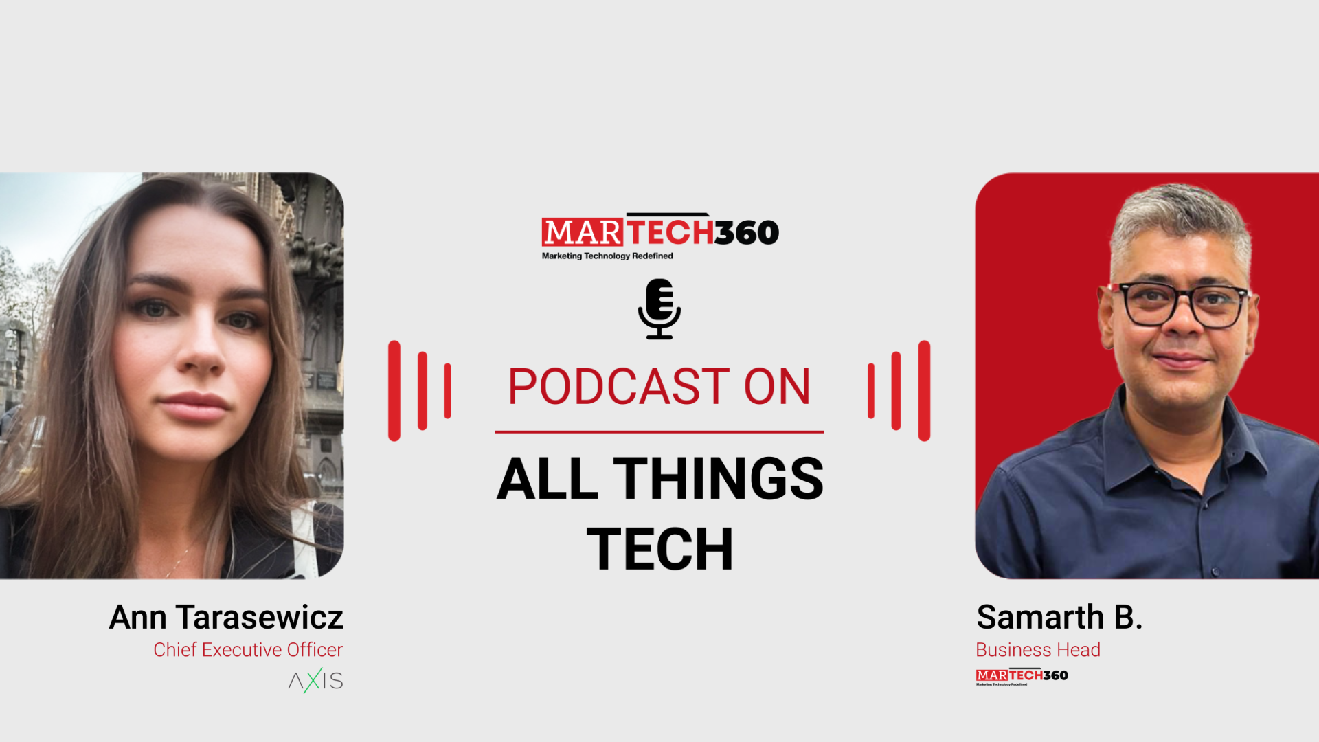 MarTech360 Podcast with Anna Tarasewicz, CEO of Axis