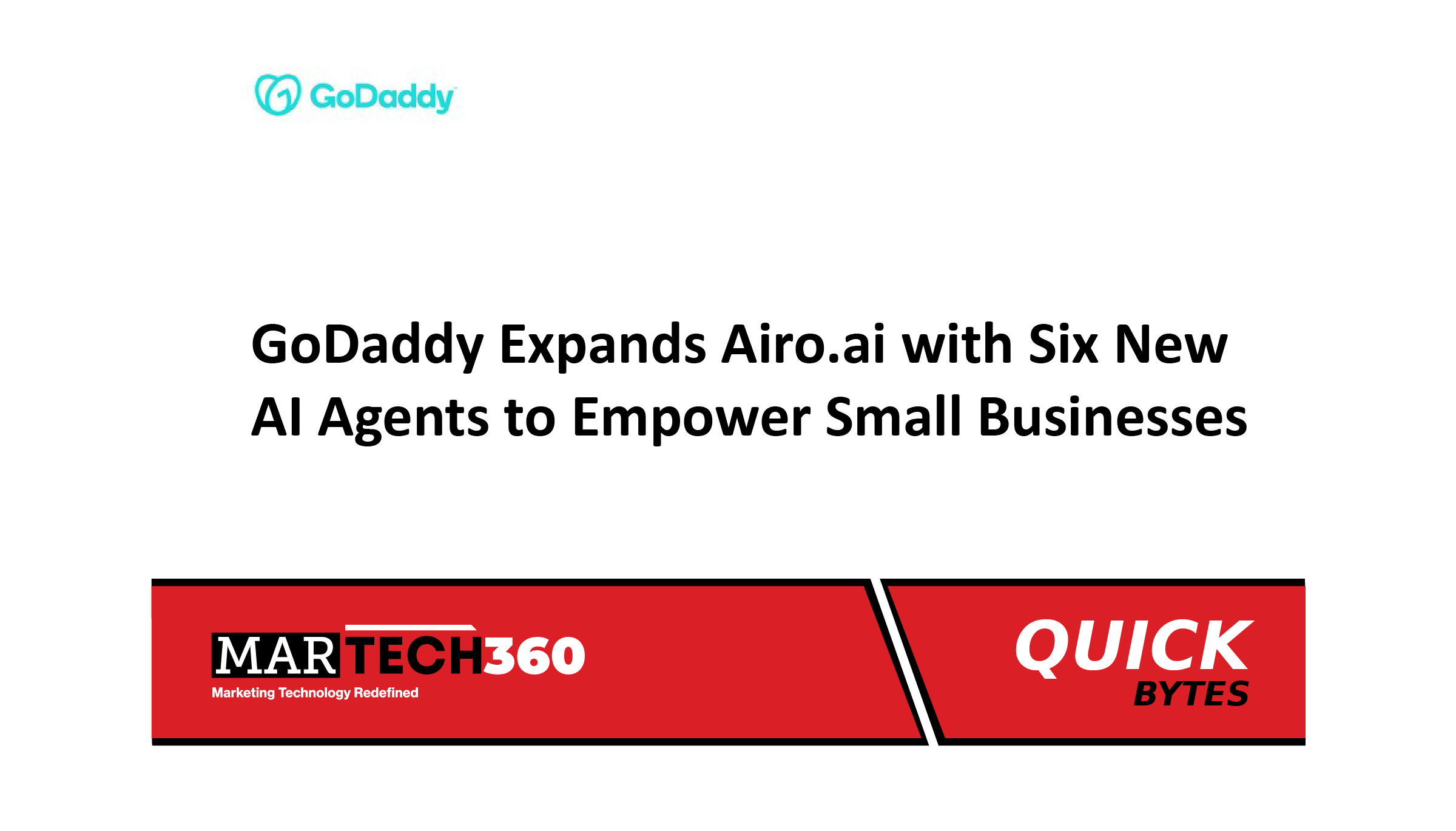GoDaddy Expands Airo.ai with Six New AI Agents to Empower Small Businesses