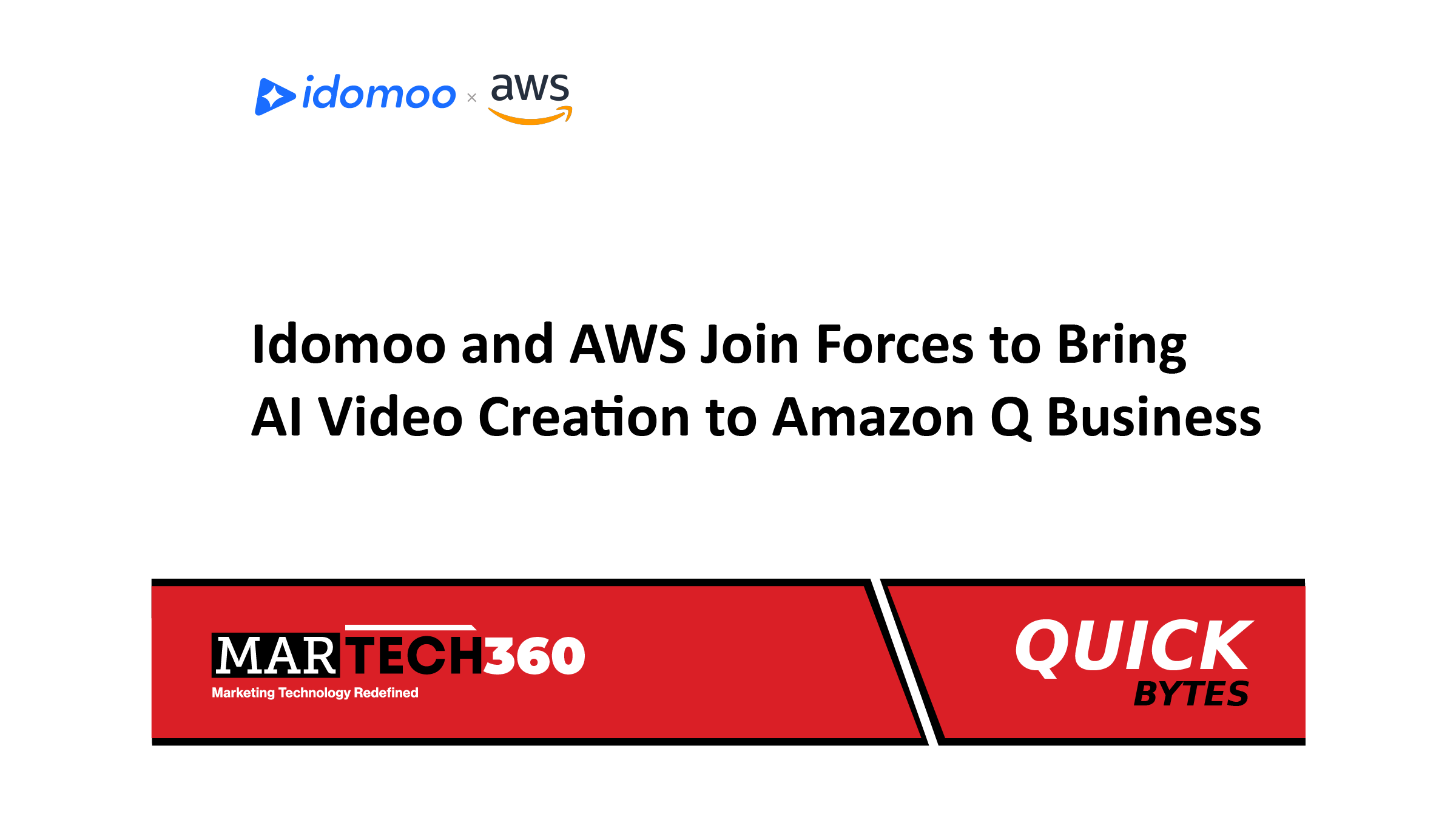 Idomoo and AWS Join Forces to Bring AI Video Creation to Amazon Q Business