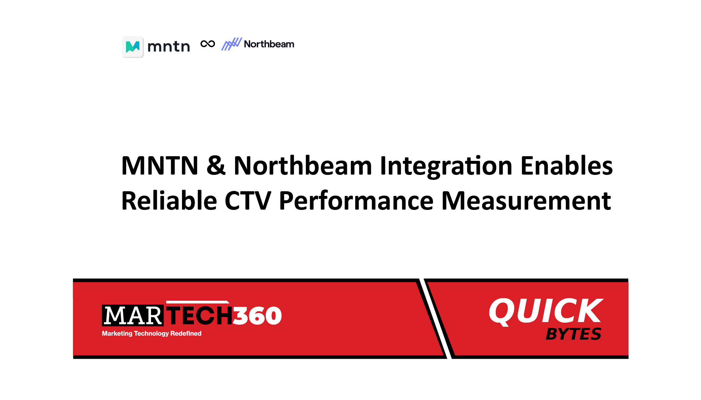 MNTN & Northbeam Integration Enables Reliable CTV Performance Measurement
