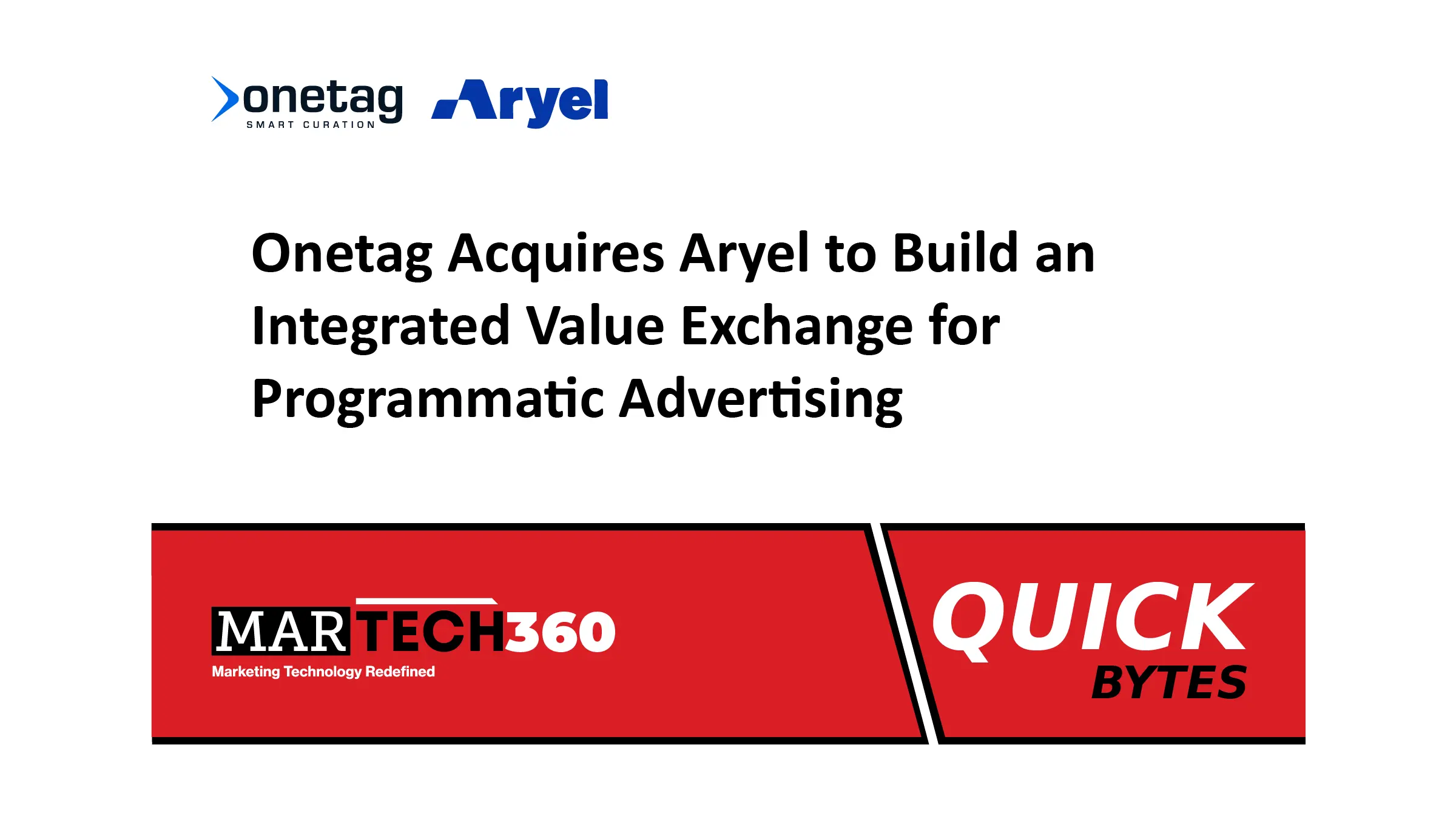 Onetag Acquires Aryel for Programmatic Innovation